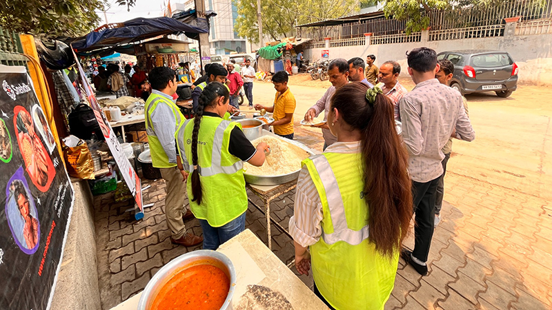 Distributed Rajma & Rice at Sardar Patel Park, Near Plot No. 697, Pace City-II, Sector-37, Gurgaon