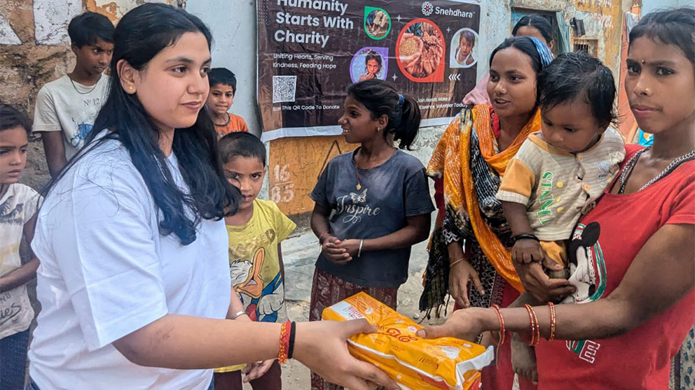 Sanitary Pads Distribution